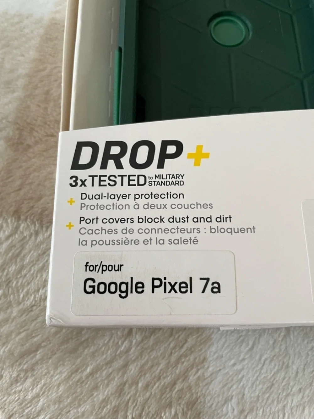 NEW OtterBox Commuter Series Drop+ Case for Google Pixel 7a - Teal Green
